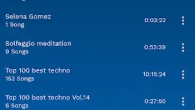 Музыкальный проигрыватель screenshot 3