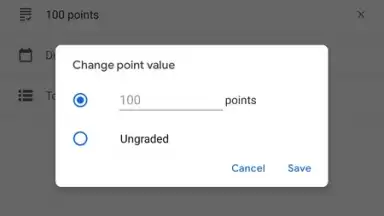 Google Classroom screenshot 4