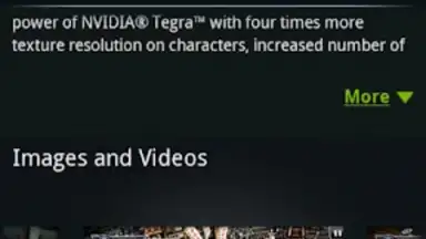 NVIDIA TegraZone screenshot 3