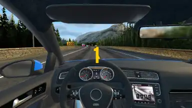 Racing in Car 2021 screenshot 3