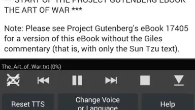 Voice Aloud Reader screenshot 4