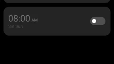 MIUI Clock screenshot 1