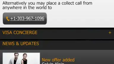 Visa. Мои привилегии screenshot 3