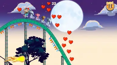 Nutty Fluffies Rollercoaster screenshot 4