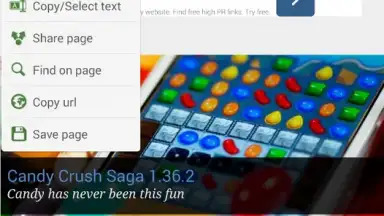 Dolphin Browser Mini screenshot 2