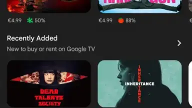 Google TV screenshot 15