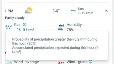 Weather 14 Days - Meteored screenshot 11