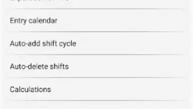Roster-Calendar screenshot 1
