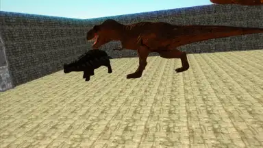 Dino Anky vs T-Rex Colloseum screenshot 1