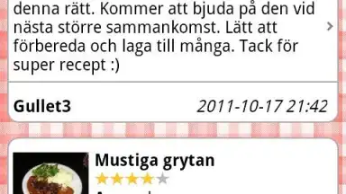 Kokaihop.se screenshot 3