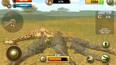 Wild Crocodile Simulator 3D screenshot 2