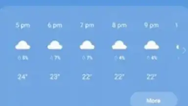 Samsung Weather screenshot 4