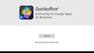 Quickoffice - Google Apps screenshot 2
