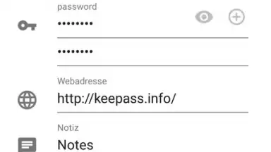 Keepass2Android screenshot 1