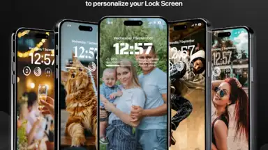 iLock - Lock Screen OS 17 screenshot 1