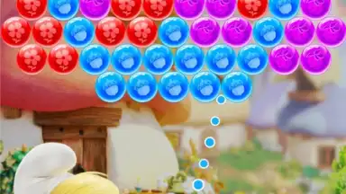 Smurfs Bubble Story screenshot 2