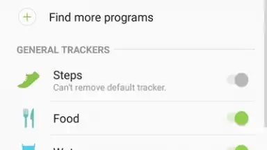 Samsung Health (Android Wear) screenshot 8