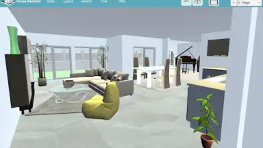 HOUSE SKETCHER | 3D FLOOR PLAN screenshot 1