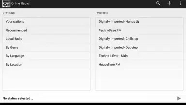 Online Radio screenshot 2