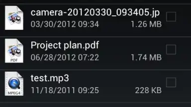 WebDAV Nav Lite screenshot 2