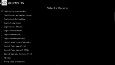 Bible Offline KJV with Audio screenshot 2