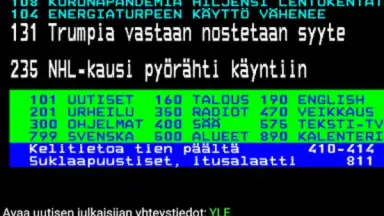 TekstiTV screenshot 1