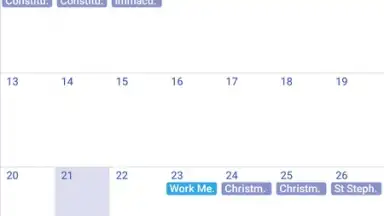 Today Calendar screenshot 3