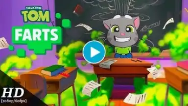 Talking Tom Farts screenshot 1