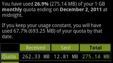 3G Watchdog screenshot 2