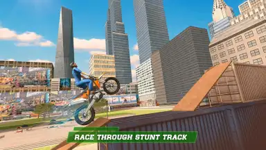 London City Motorbike Stunt Riding Simulator screenshot 5