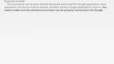 Google Installer screenshot 1