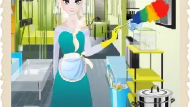 Gina-House Cleaning Games screenshot 1