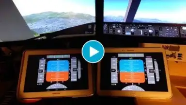Flightgear PFD screenshot 1