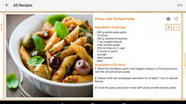 Pasta Rezepte screenshot 7
