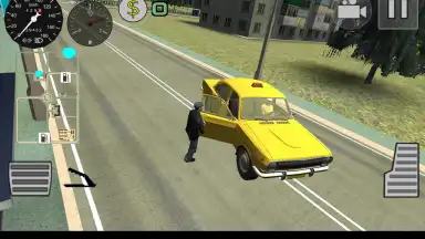 Russian Taxi Simulator 3D screenshot 3
