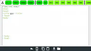 html programme screenshot 1