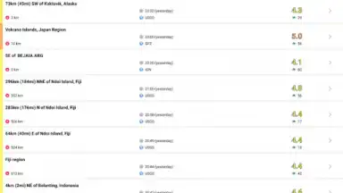 Earthquake+ screenshot 5