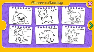 Coloring and Learn screenshot 7