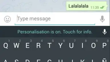 Android L Keyboard screenshot 4