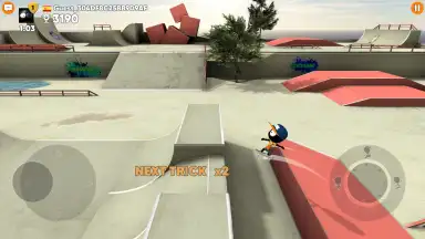 Stickman Skate Battle screenshot 3