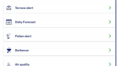 Buienradar screenshot 23