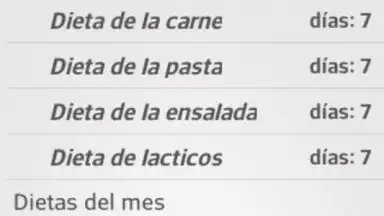 Diets for losing weight screenshot 10