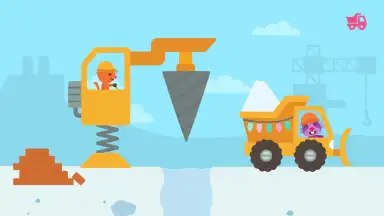Sago Mini Holiday Trucks and Diggers screenshot 2