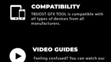TBOOST Game Booster & GFX Tool screenshot 1