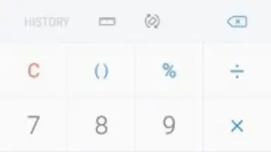 Samsung Calculator screenshot 2