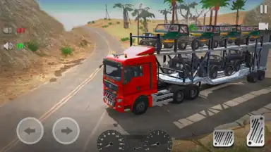 Truck Car Transport Trailer Games screenshot 4