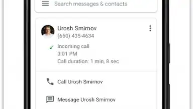 Google Voice screenshot 4