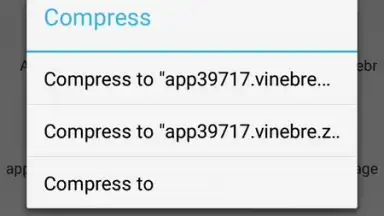 AndroRar Zip and Rar screenshot 4