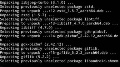 Termux screenshot 4