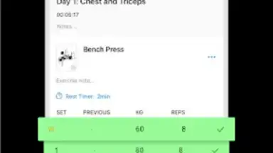 LYFTA: Gym Workout Tracker Log screenshot 3
